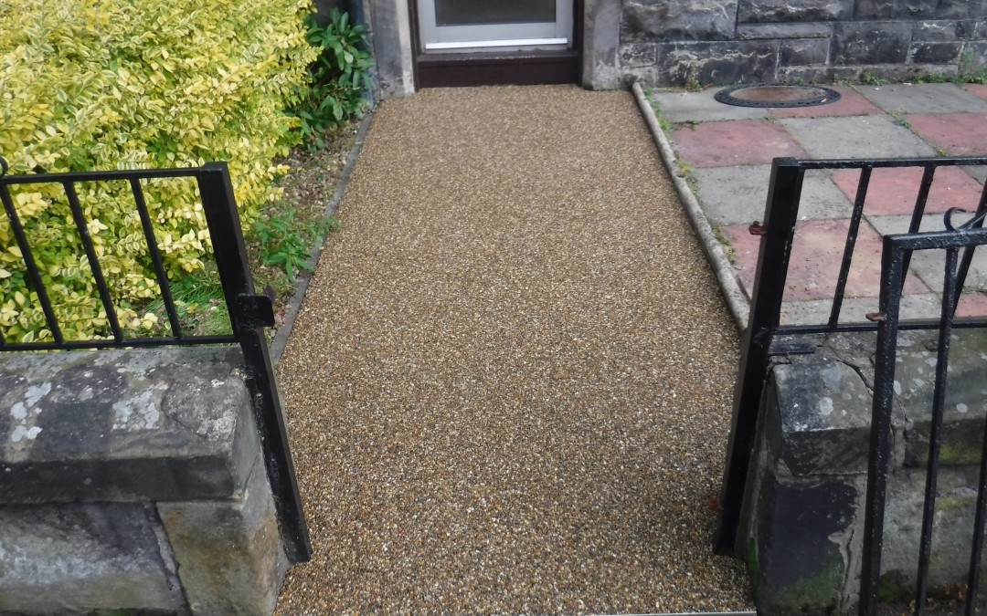 Resin Path, Dysart, Fife Before & After