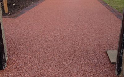 Gartcosh Gardens Edinburgh – Resin Path Before and After