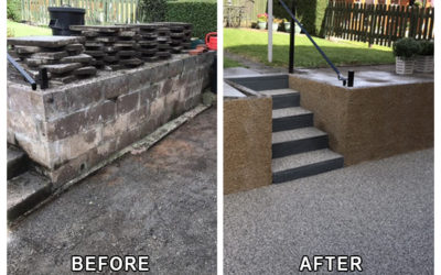 Burntisland Resin Patio and Steps