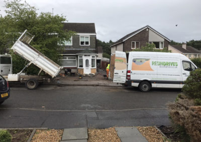 During Hamilton van etc