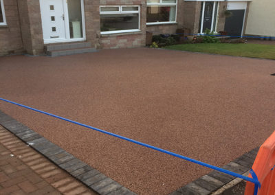 Dunblane Resin Drive and steps AFTER