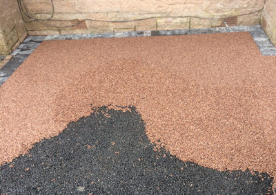 Dunblane Resin Driveway DURING