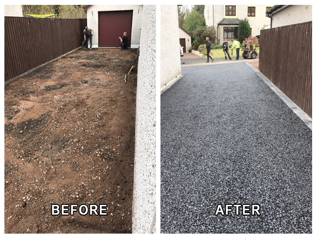 Glenrothes Resin Driveway