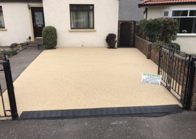 Resin benochy road Kirkcaldy after