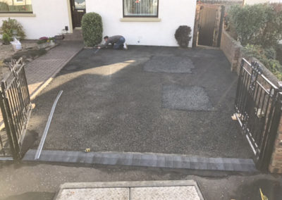 Resin benochy road Kirkcaldy before