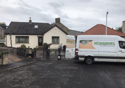 Resin benochy road Kirkcaldy during1