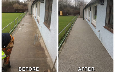 Windygates Bowling Club Path