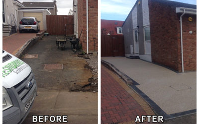 Hillcrest Avenue Kirkcaldy, Resin Driveway